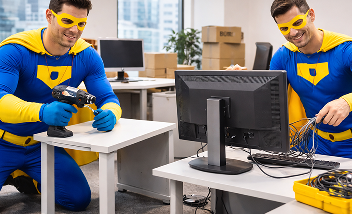 Gewerbeumzug & Büroumzug