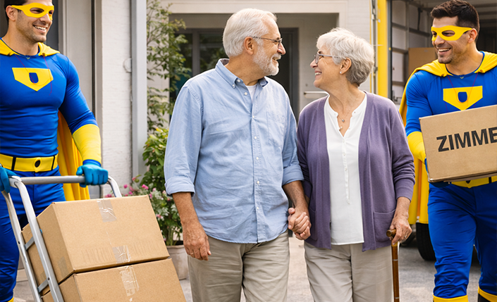 Seniorenumzug mit Rundum-Service